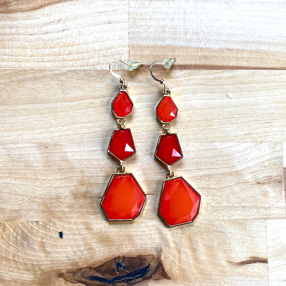 Vintage costume earrings